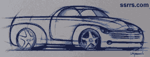 Chevrolet SSR sketch