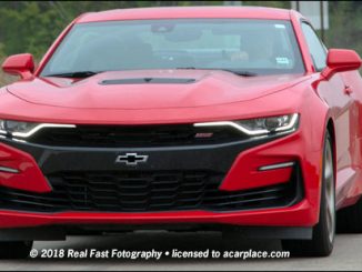 2019 Chevrolet Camaro SS spy shot