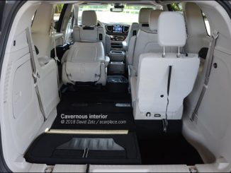 minivan cargo bay