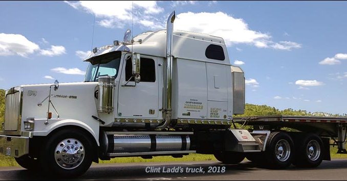 Clint Ladd's Western Star truck Clint Ladd's Western Star truck