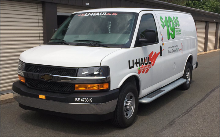 u haul vans