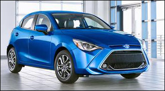 2020 Toyota Yaris hatchback